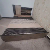 تخت خواب دونفره با تشک خوشخواب