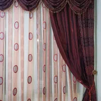 پرده سلطنتی کاملا نو فروش به‌صورت توافقی...