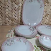 سرویس غذاخوری شیشه ای|ظروف سرو و پذیرایی|آمل, |دیوار