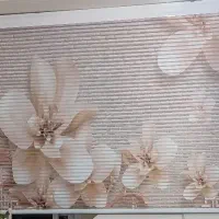 وسایل خونه پرده زبرا و تابلو