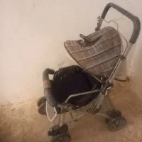 کالسکه طوسی در حد نو|کالسکه و لوازم جانبی|کنگاور, |دیوار