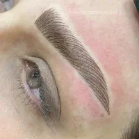 میکرو ابرو خط چشم و شید لب یه تومن