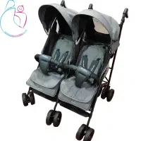 کالکسه دوقلو کنارهم دیبا پلاس برند دلیجان|کالسکه و لوازم جانبی|بیرجند, |دیوار