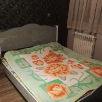 تخت خواب دونفره چوبی