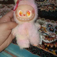 عروسک لبوبو رنگ صورتی|اسباب‌بازی بچه|آق قلا, |دیوار