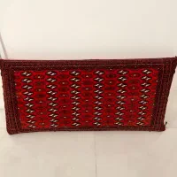 یک جفت پشتی ماشینی طرح ترکمن سایزبزرگ