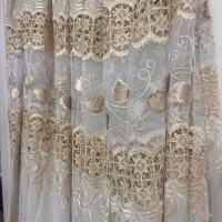 دو عدد پرده کتان ترک|پرده، رانر، رومیزی|مشهد, سجادیه|دیوار
