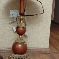 میز تلفن برنز عتیقه و قدیمی