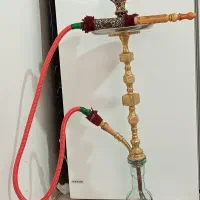 قلیان برنجی قلم خورده