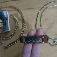 ست طلایی و نقره ای گردنبند و دستبند|بدلیجات|کردکوی, |دیوار