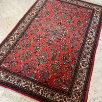 قالیچه ساروق گل آمریکایی|فرش|تهران, فدک|دیوار