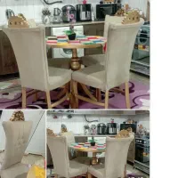 میز نهار خوری چهار نفره سالم