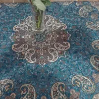 ۳عدد ترمه رومیزی زیبا خیلی شیک ودرحد نو