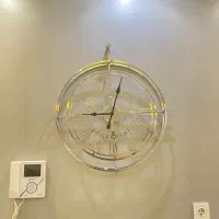 ساعت دیواری استیل درحد نو|ساعت دیواری و تزئینی|کرج, شهرک فهمیده|دیوار