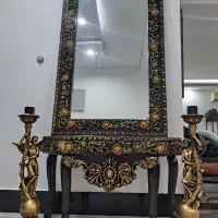 فروش آینه کنسول چوبی
