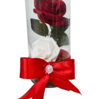 باکس گل شیشه ای