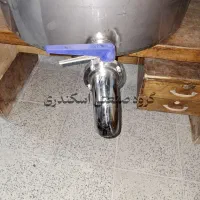 دیگ پاتیل پخت شیر جوش داغ کن پروسس تانک 100|ظروف پخت‌وپز|اراک, |دیوار