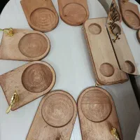 هفت سین عید چوبی|صنایع دستی و سایر لوازم تزئینی|قم, ولیعصر|دیوار