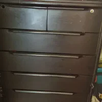 دراور سالم چوبی ۵ کشو بزرگ