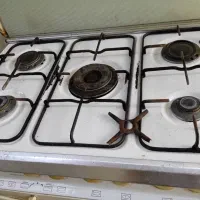 فروش فرگاز ۵شعله آردل|اجاق گاز و لوازم برقی پخت‌وپز|کیاشهر, |دیوار