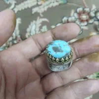 انگشتر فیروزه وعقیق|جواهرات|کرمانشاه, |دیوار