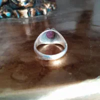 انگشتر نقره یاقوت برمه|جواهرات|تبریز, |دیوار