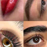 اکستنشن مژه و لیفت فیبروز ابرو