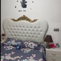 تختخواب دونفره وکشوبغل تختی