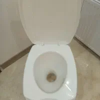 توالت فرنگی کاملآ سالم و تمیز درحد نو|لوازم سرویس بهداشتی|کرمان, |دیوار