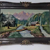 تعدادی تابلوی دستباف|تابلو فرش|کرج, پیشاهنگی|دیوار