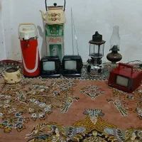 چراغ زنبوری گردسوز تلوزیون کوچک فلکس چایی کتری