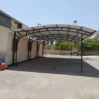 نصب سایبان بدون پایه مزاحم