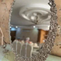 آیینه شعمدان آب نقره|آینه|مشهد, شهید فرامرز عباسی|دیوار