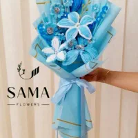 دسته گل پیپ پاکنی آماده ارسال|گل مصنوعی|اردبیل, |دیوار