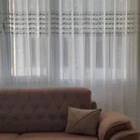 پرده سالنی و درب بالکن