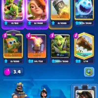 اکانت کلش رویال لول ۵۳