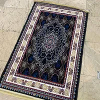 قالیچه سرمه ای فیلی همه طرح اقا سید درب منزل|فرش|مشهد, خین عرب|دیوار