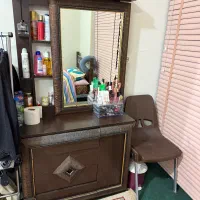 تخت تک نفره،میز آرایشی|تخت و سرویس خواب|شیراز, زند|دیوار