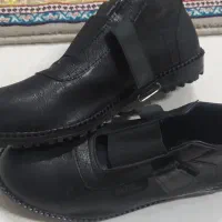 کفش نیم بوت چرم زنانه سایز ۴۰