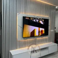 تی‌وی وال tv wall تی وی روم دکور سرویس خواب جاکفشی|میز تلویزیون|اهواز, گلستان|دیوار