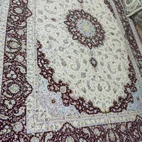 روفرشی مخمل ابریشمی ۱۲ متری نادر بافت یزد کد۳۰۵|روفرشی|ری, شهرری|دیوار