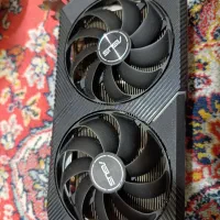 کارت گرافیک ASUS rtx 3060 TI 8 gig مشکل تصویر داره
