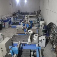 دستگاه CNC چوب و MDF سی ان سی تخت وارداتی