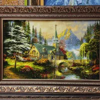 تابلو فرش|تابلو فرش|اصفهان, جامی|دیوار