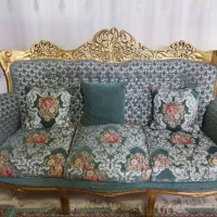 مبل استیل ۹ نفره به همراه میز ناهار خوری|مبلمان خانگی و میز عسلی|اصفهان, محمودیه|دیوار