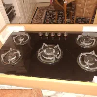 اجاق گاز رومیزی شیشه ای