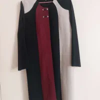 مانتو مجلسی شیک سایز۴۶و۴۸وگن یکسره بدون فنر سایز۸۵