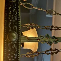 دو عدد لوستر ۵ شعله|لوستر و چراغ آویز|گرگان, |دیوار