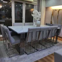 میز نهارخوری آکبند نو ده نفره بسیار مدرن و شیک