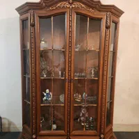بوفه چوبی بسیار زیبا|بوفه، ویترین، کنسول|تهران, سهروردی|دیوار